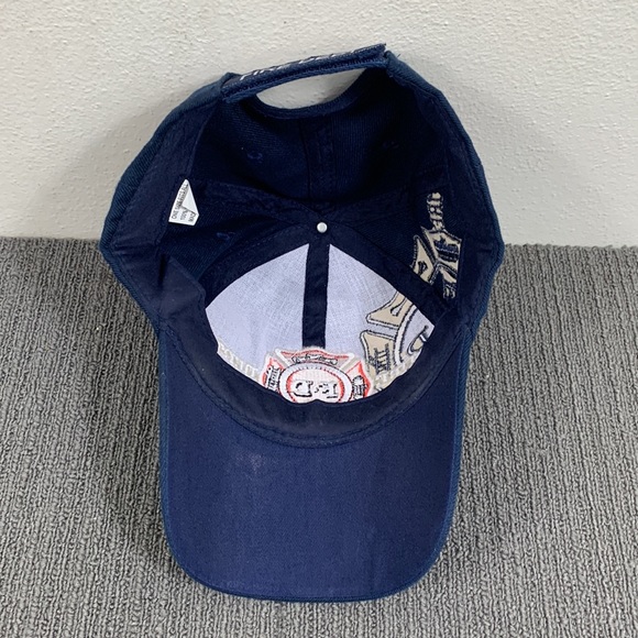 FD Fire Department Baseball Hat Unisex OSFA Navy Blue Embroidered Strapback Cap - Picture 9 of 13